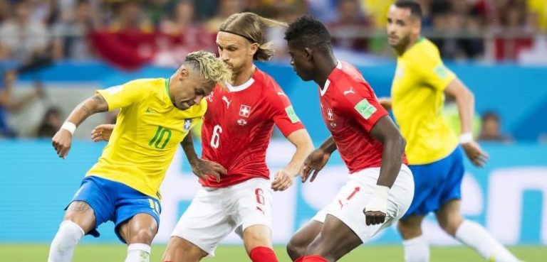 Brasil estreia-se com empate frente à Suíça