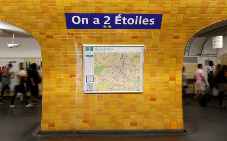 França dá novos nomes às estações do Metro em homenagem à seleção