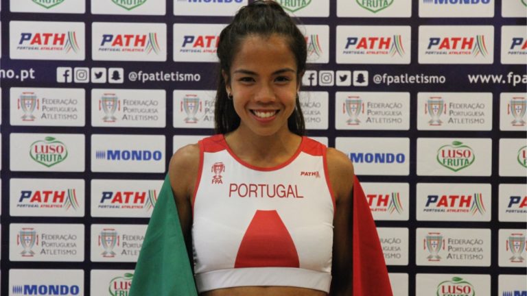 Marta Pen Freitas na final dos 1.500 metros