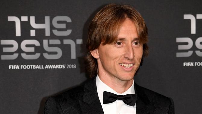 Luka Modric eleito o melhor do ano da FIFA pela primeira vez