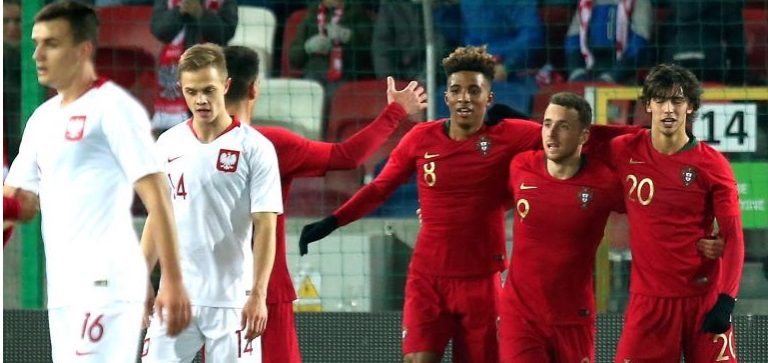Portugal vence na Polónia e fica em vantagem no ‘play-off’ do Europeu de sub-21