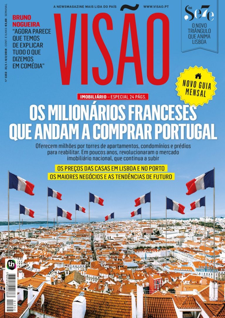 Os milionários franceses que andam a comprar Portugal – na revista « Visão »