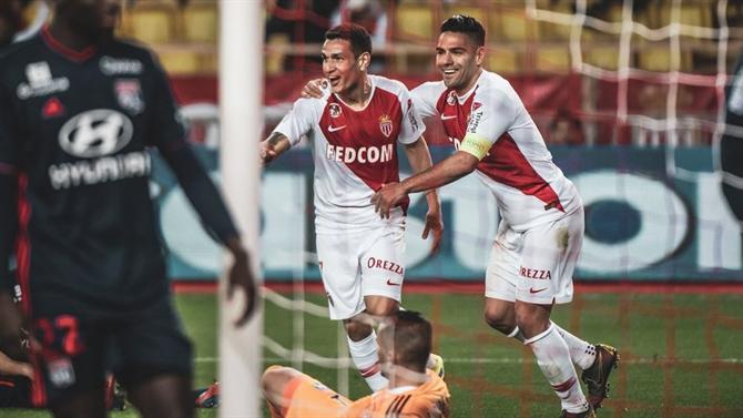 Liga francesa. Golos portugueses na vitória do Mónaco (2-0) sobre o Lyon