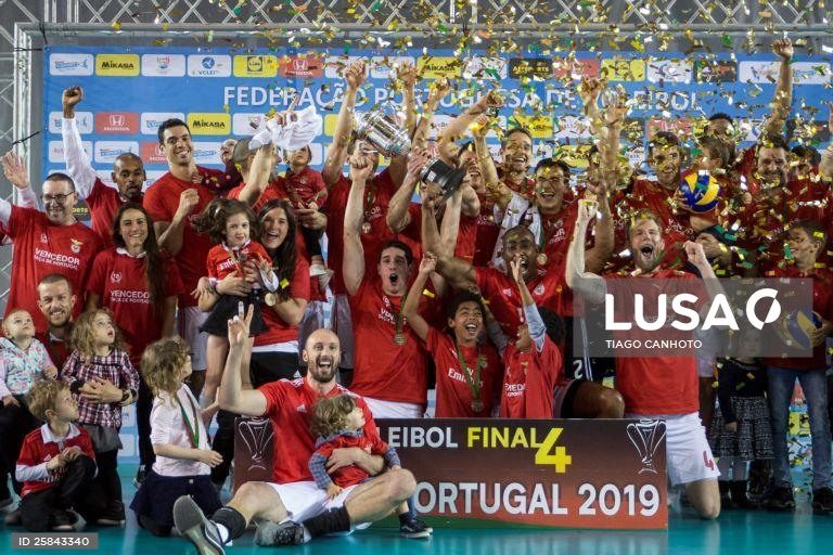 Benfica conquista Taça de Portugal de voleibol pela 18ª vez