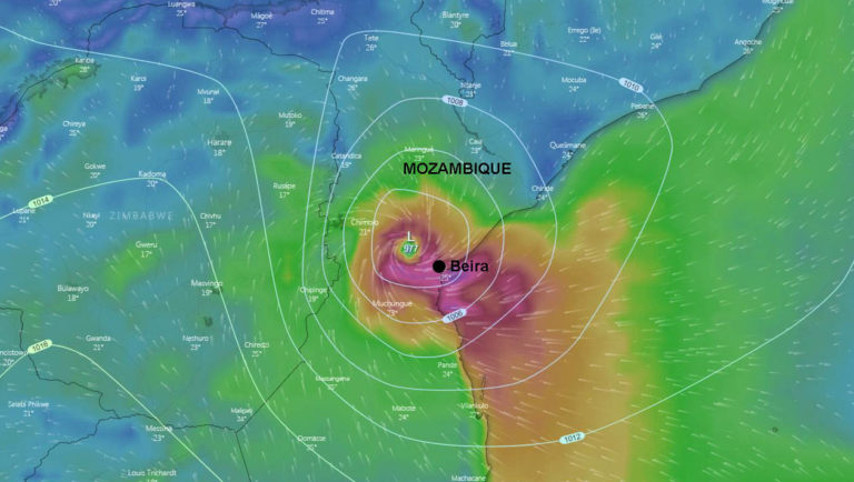 Ciclone Idai mata 200 pessoas em África. Muita destruição e morte em Moçambique