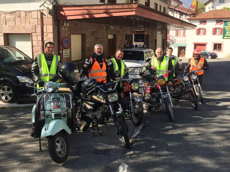 Os aventureiros das motos estão em Espanha !