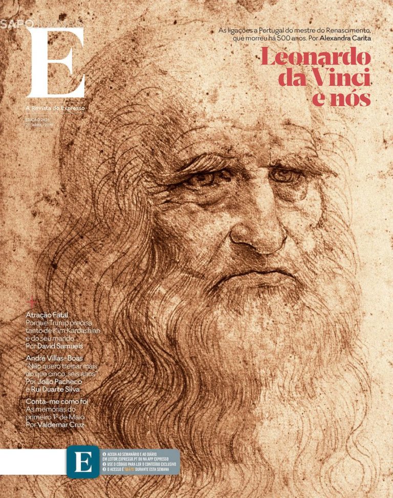 Leonardo Da Vinci e Portugal. Génio morreu há 500 anos