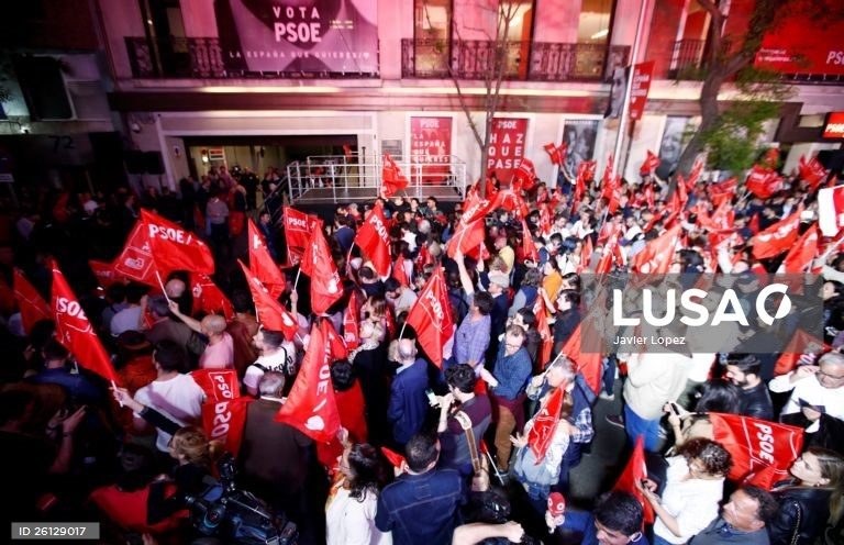 PSOE ganha eleições gerais em Espanha. Nacionalistas do Vox em alta