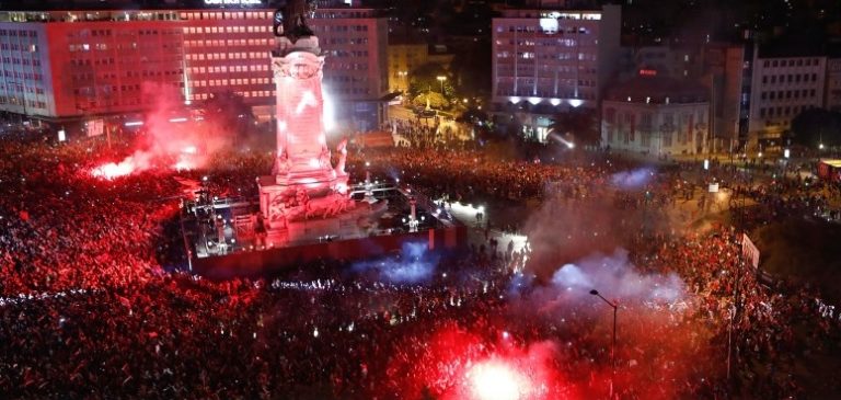 PSP de Lisboa faz 53 detenções, 39 relacionadas com festejos do futebol