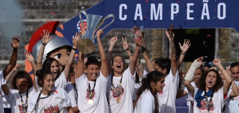 Sporting de Braga sagra-se pela primeira vez campeão feminino de futebol