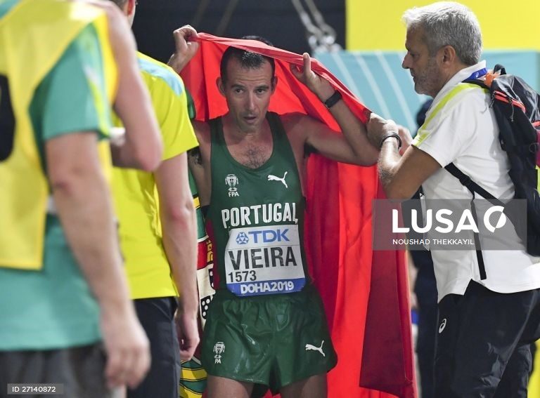 João Vieira conquista prata nos 50 km marcha nos Campeonato do Mundo de atletismo