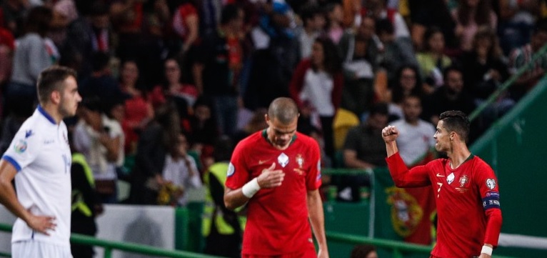 Euro2020. Portugal bate Luxemburgo (3-0) e reforça segundo lugar do Grupo B