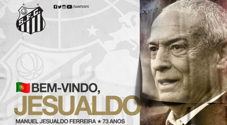 O Santos oficializou a contratação de Jesualdo Ferreira.