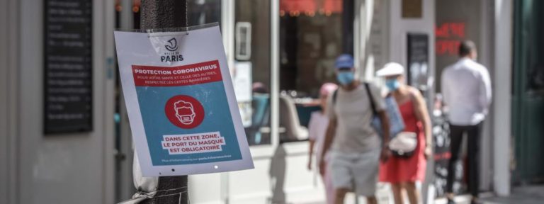 Covid-19/França. Novos casos em baixa. 3082 em 24h