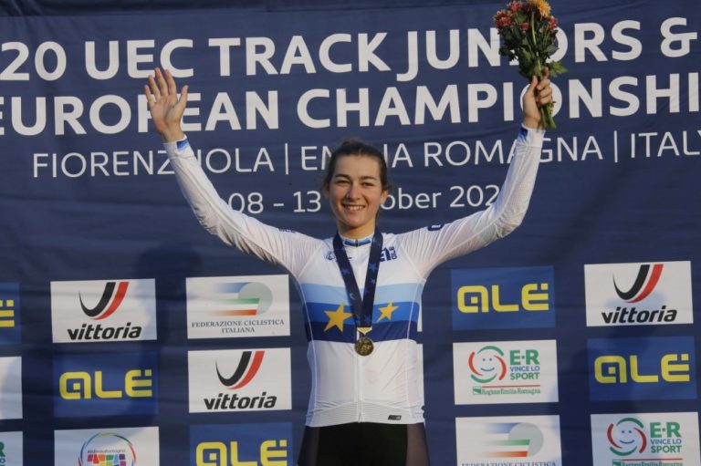 Ciclista Daniela Campos campeã europeia júnior e Iuri Leitão ganha prata em sub-23
