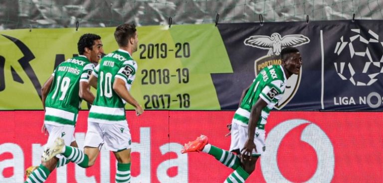 Sporting soma em Portimão a segunda vitória consecutiva na I Liga