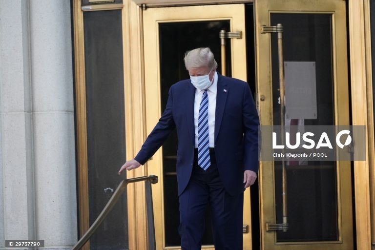 Covid-19. Donald Trump deixa hospital e regressa à Casa Branca