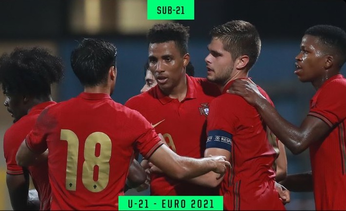 Portugal vence Chipre e qualifica-se para o Europeu de futebol de sub-21