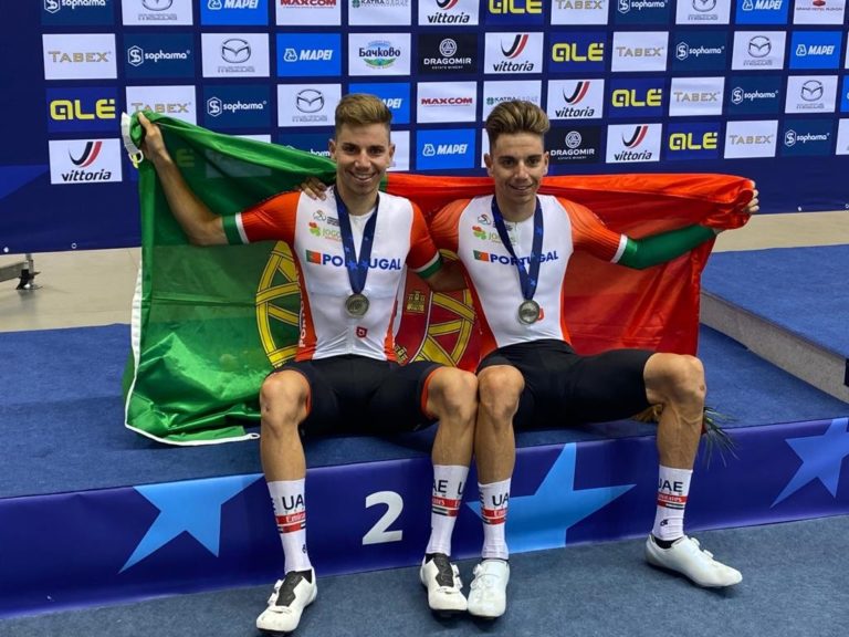 Portugal conquista prata em madison nos Europeus de ciclismo de pista
