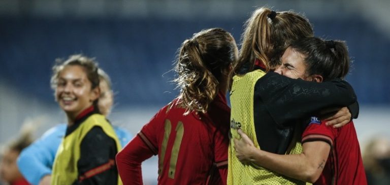Portugal vence Escócia e iguala Finlândia no topo da qualificação para Europeu feminino