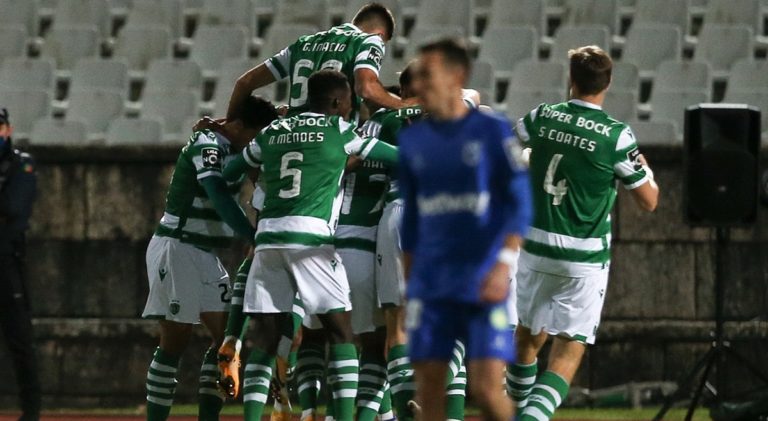 Sporting vence Belenenses SAD e vai terminar o ano de 2020 na liderança da I Liga