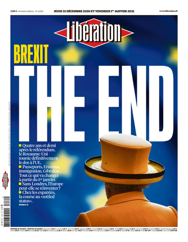 The End. Brexit com acordo. Mas a verdade é que o Reino Unido está fora da UE