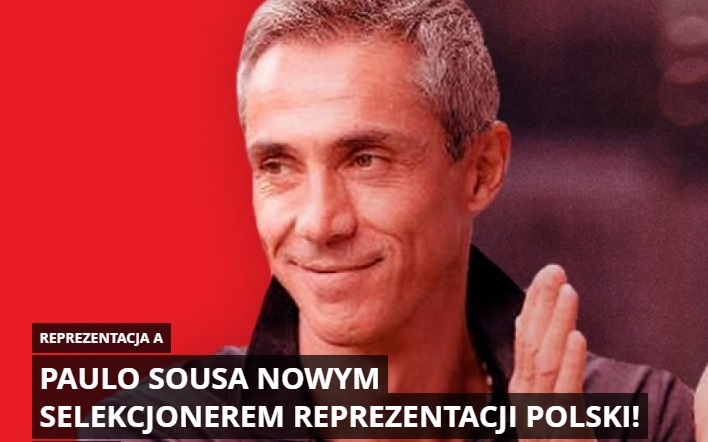 Paulo Sousa é o novo selecionador de futebol da Polónia