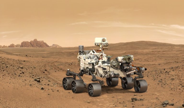 Robô “Perseverance”da NASA aterrou em Marte