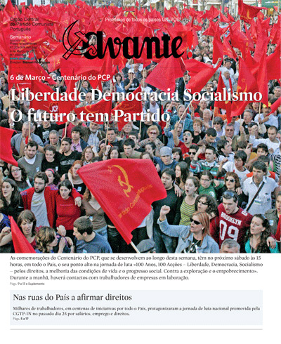 PCP faz 100 anos. É o partido político mais antigo de Portugal