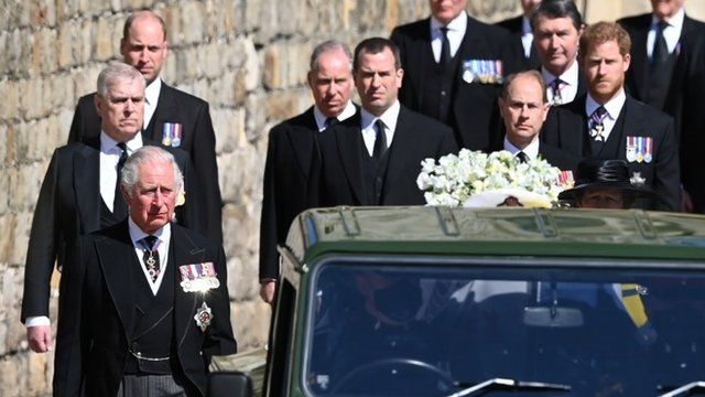 Cerimónia solene em Windsor celebrou legado do marido de Isabel II