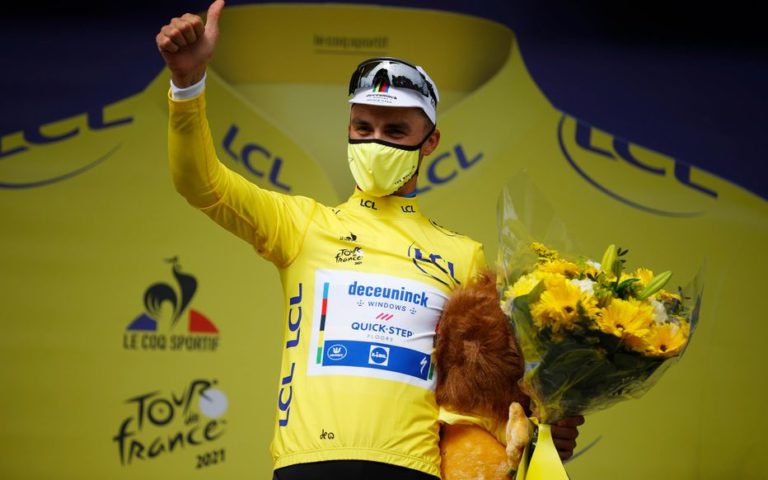 Tour: Alaphilippe vence etapa e é o primeiro camisola amarela da 108ª edição