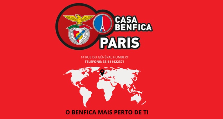 Casa do Benfica de Paris lança um ‘SOS’ para se manter ‘viva’ na capital francesa