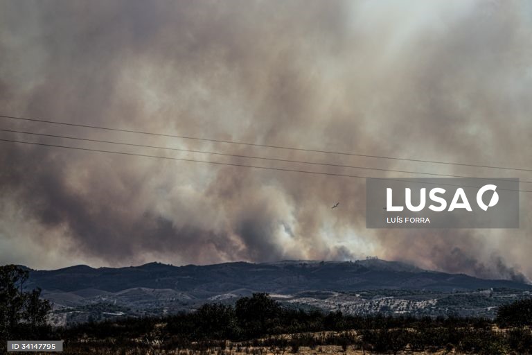 Incêndio em Castro Marim, Tavira e Vila Real de Santo ...