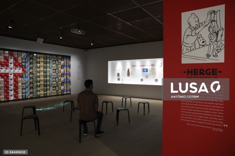 Gulbenkian (Lisboa) acolhe exposição que revela Hergé para lá de Tintin