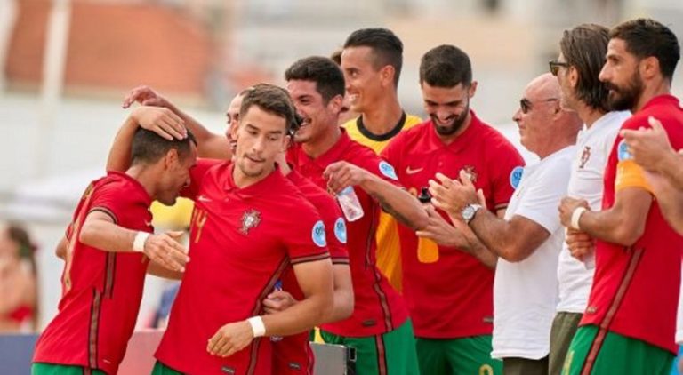 Portugal sagra-se tricampeão da Liga Europeia de futebol de praia