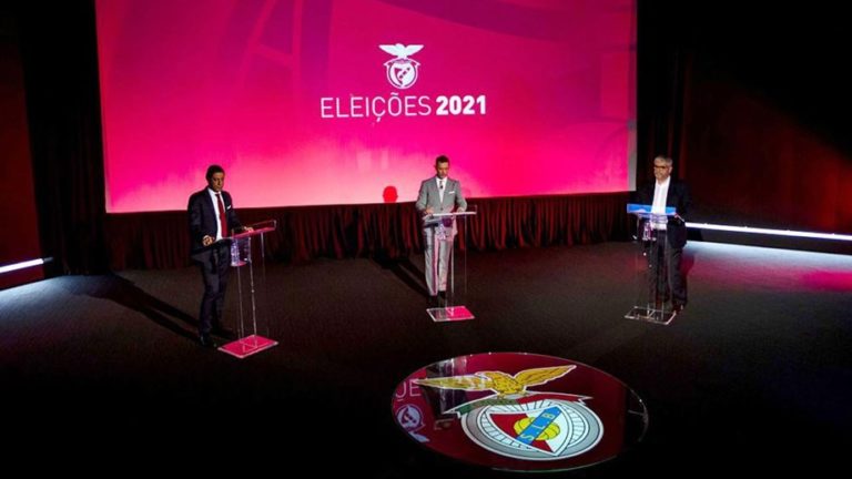 Candidatos à presidência do Benfica tiveram primeiro frente-a-frente em 21 anos