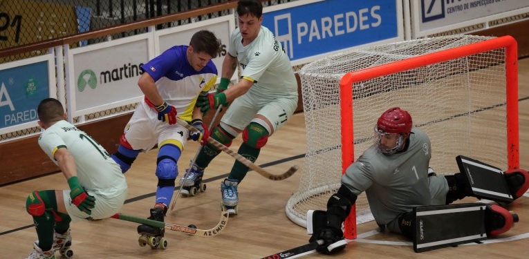 Portugal goleia Andorra por 12-1 no Europeu de hóquei em patins