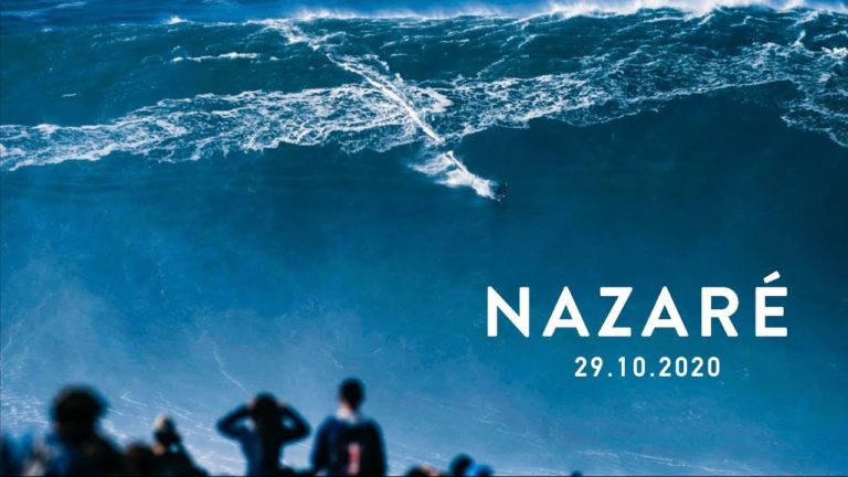 Sebastian Steudtner novo recordista da maior onda do mundo surfada na Nazaré