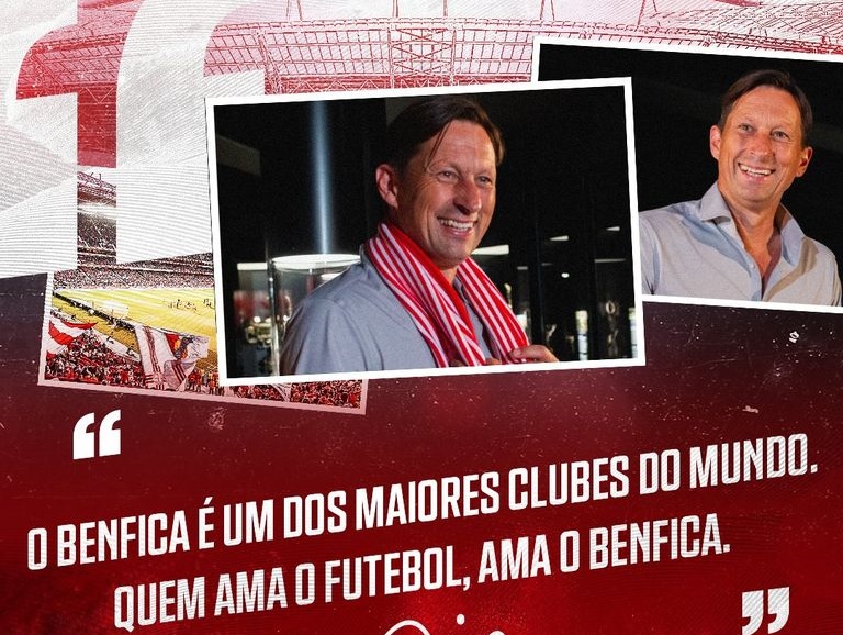 Roger Schmidt já assinou pelo Benfica