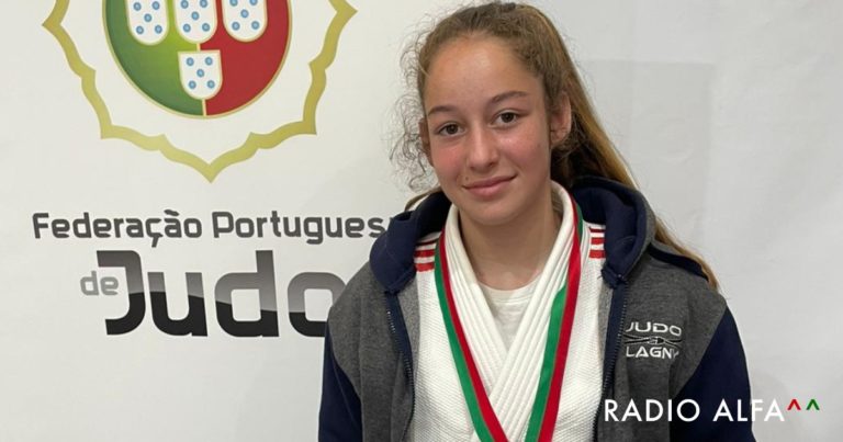 Judo. Jovem Lusodescendente Clara Martins, de 13 anos,  terceira classificada nos Campeonatos de Portugal na categoria de -52kg