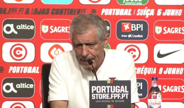 Liga Nações: Santos rejeita apostar em “equipa nova”, porque quer manter equilíbrio