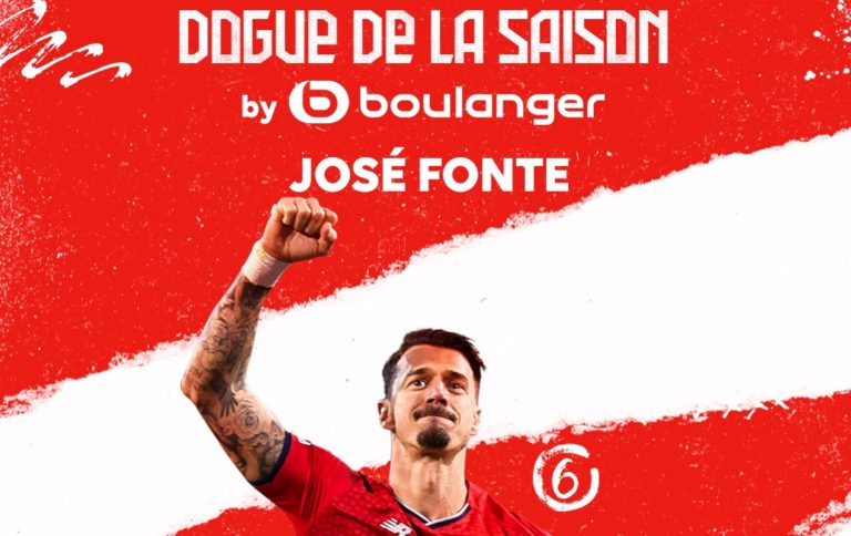 José Fonte eleito jogador do ano no Lille em época em que foi totalista