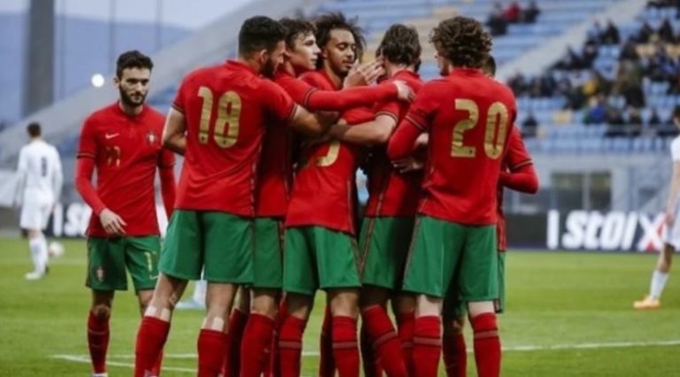 Portugal goleia Liechtenstein no apuramento para o Europeu de sub-21 de 2023