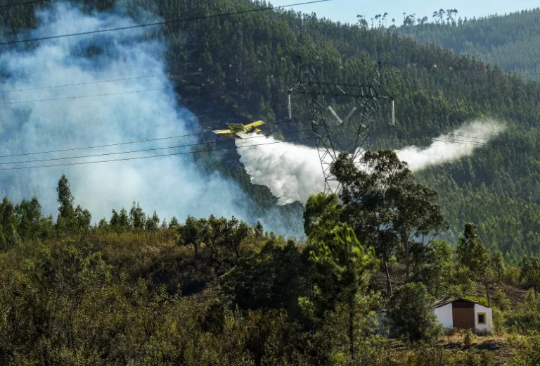 Avião de combate a incêndios caiu em Foz Côa. Piloto morreu