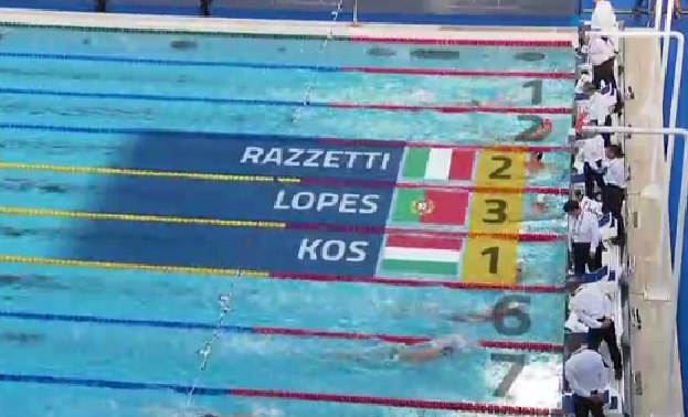 Natação/Europeus: Gabriel Lopes medalha de bronze nos 200 metros estilos
