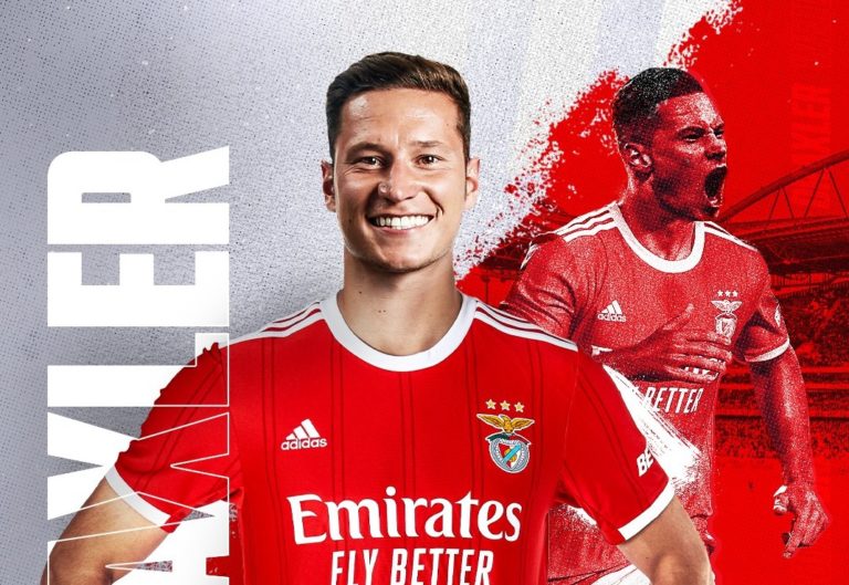 Oficial: Internacional alemão Julian Draxler reforça Benfica por empréstimo do PSG