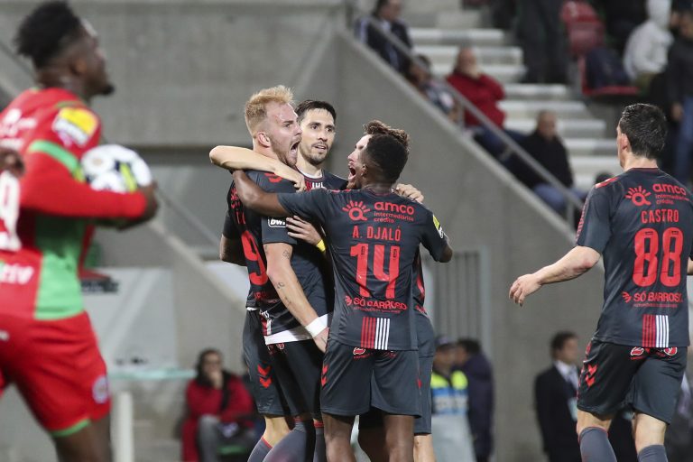 Sporting de Braga vence Marítimo e consolida terceiro lugar da I Liga