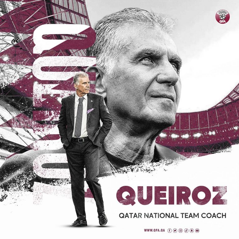 Português Carlos Queiroz é o novo selecionador do Qatar