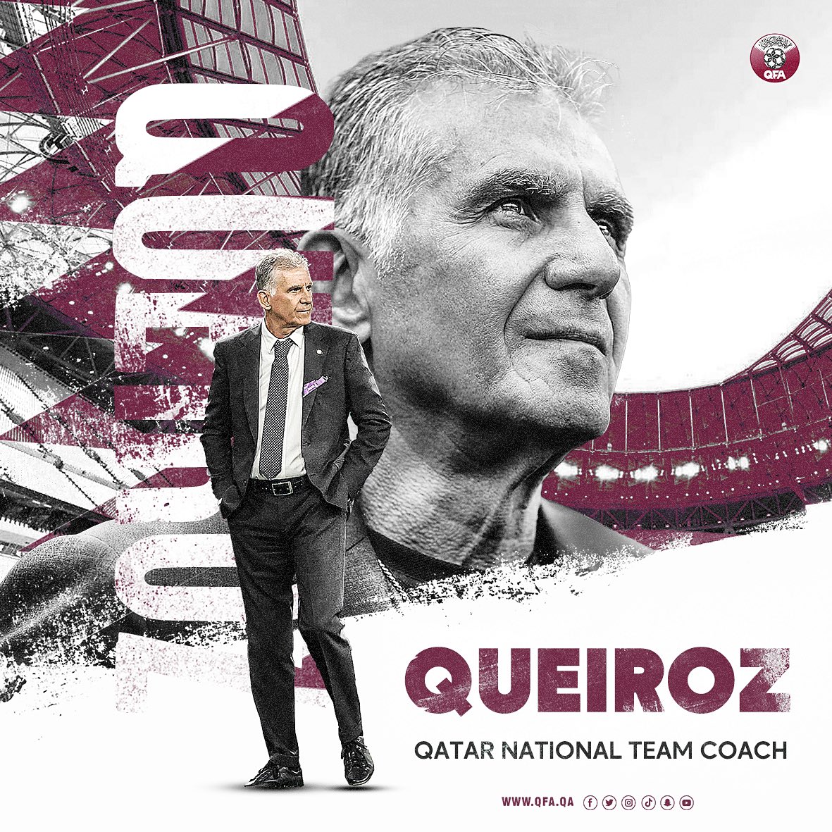 Português Carlos Queiroz é O Novo Selecionador Do Qatar Radio Alfa 6029