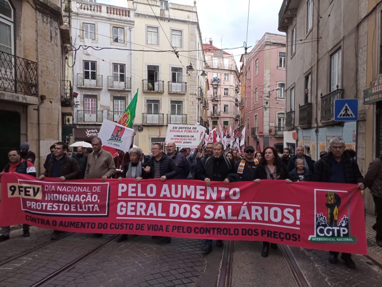 CGT francesa diz-se solidária com greves em Portugal